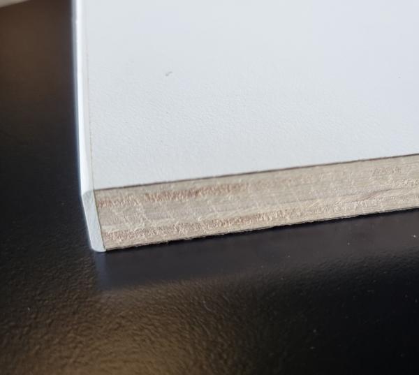 Furnierplatten Pappel IF HPL weiss 15mm
